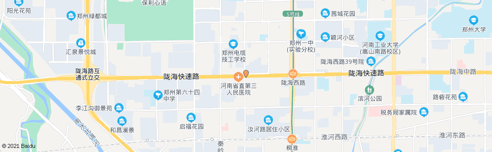 郑州陇海路伏牛路站_公交站地图_郑州公交_妙搜公交查询2025