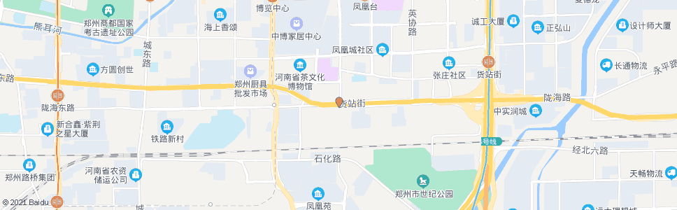 郑州陇海路玉凤路站_公交站地图_郑州公交_妙搜公交查询2025