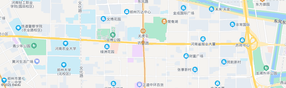 郑州农业路花园路_公交站地图_郑州公交_妙搜公交查询2024