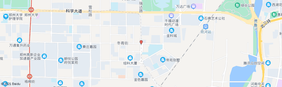 郑州冬青街站_公交站地图_郑州公交_妙搜公交查询2024