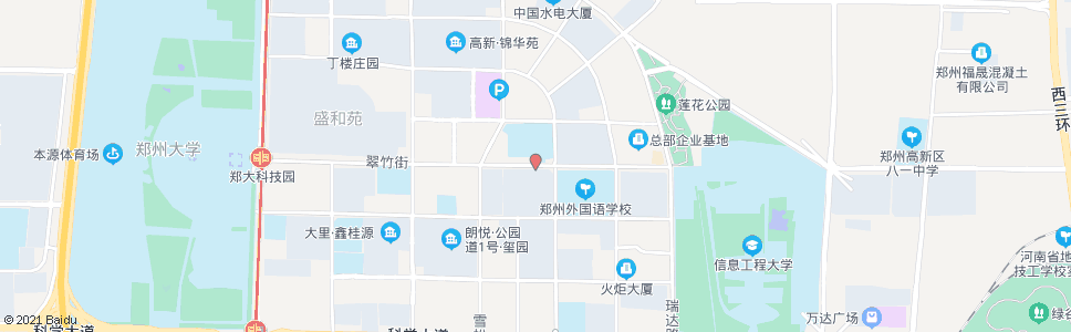 郑州翠竹街郑州外国语学校_公交站地图_郑州公交_妙搜公交查询2025