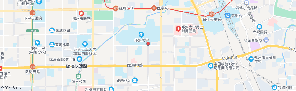 郑州大学路桃源路站_公交站地图_郑州公交_妙搜公交查询2024