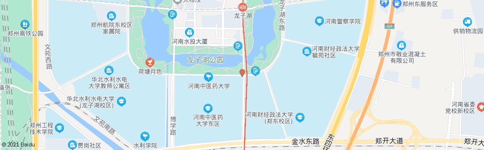 郑州龙子湖南路明理路_公交站地图_郑州公交_妙搜公交查询2024