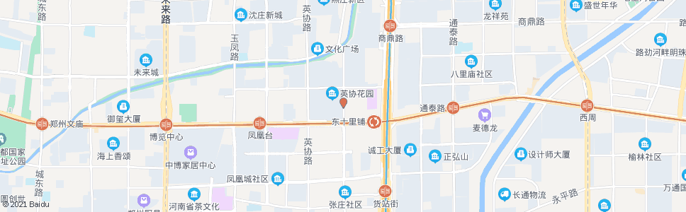 郑州东建材_公交站地图_郑州公交_妙搜公交查询2024