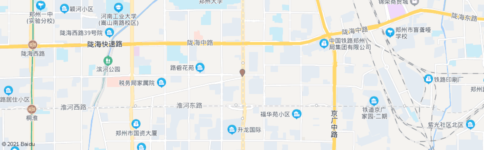 郑州汝河路大学路_公交站地图_郑州公交_妙搜公交查询2024