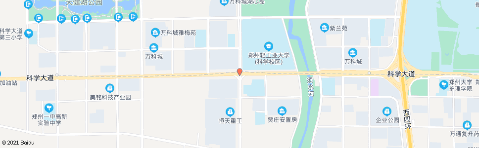 郑州科学大道红松路_公交站地图_郑州公交_妙搜公交查询2025