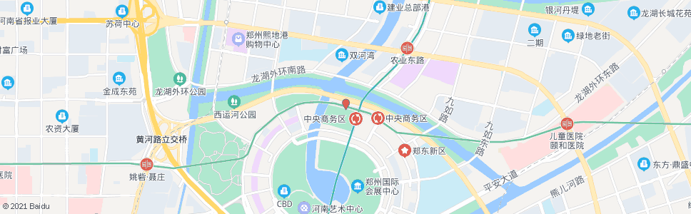 郑州商务外环路商务东一街_公交站地图_郑州公交_妙搜公交查询2025