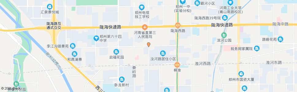 郑州汝河路伏牛路_公交站地图_郑州公交_妙搜公交查询2024