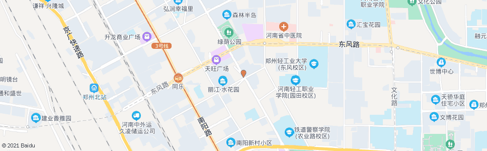 郑州天明路群办路_公交站地图_郑州公交_妙搜公交查询2025