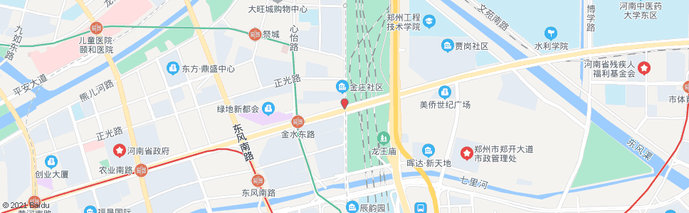 郑州金水路中兴路_公交站地图_郑州公交_妙搜公交查询2025