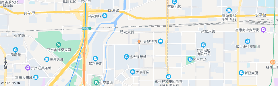 郑州经开第一大街经北五路_公交站地图_郑州公交_妙搜公交查询2025