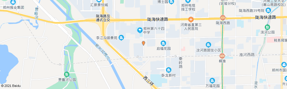 郑州昆仑路汝河路_公交站地图_郑州公交_妙搜公交查询2025