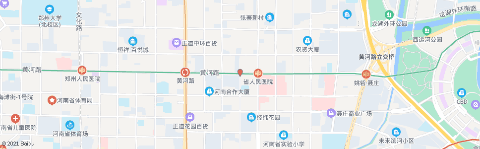 郑州经四路黄河路_公交站地图_郑州公交_妙搜公交查询2025