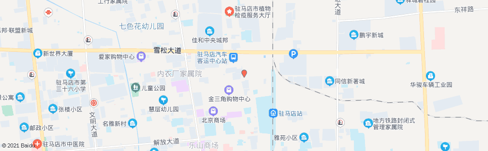 驻马店富强路幼儿园_公交站地图_驻马店公交_妙搜公交查询2025