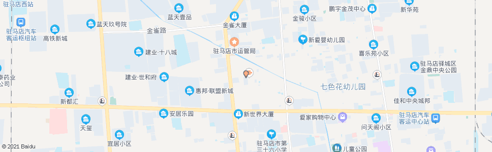 驻马店文祥路口_公交站地图_驻马店公交_妙搜公交查询2025