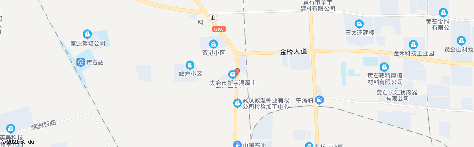 黄石徐家铺新村_公交站地图_黄石公交_妙搜公交查询2024