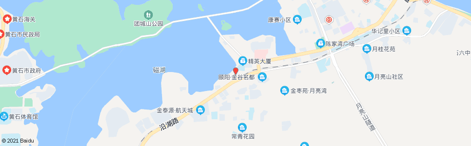 黄石大冶公路规费征稽所(临时停靠)_公交站地图_黄石公交_妙搜公交查询2024