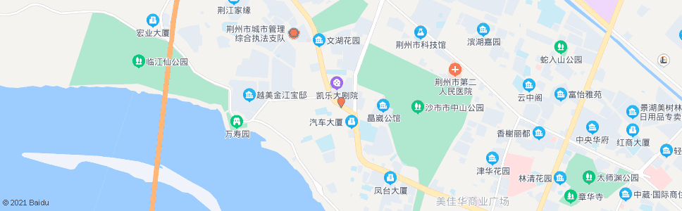 荆州沙市长途车站_公交站地图_荆州公交_妙搜公交查询2025