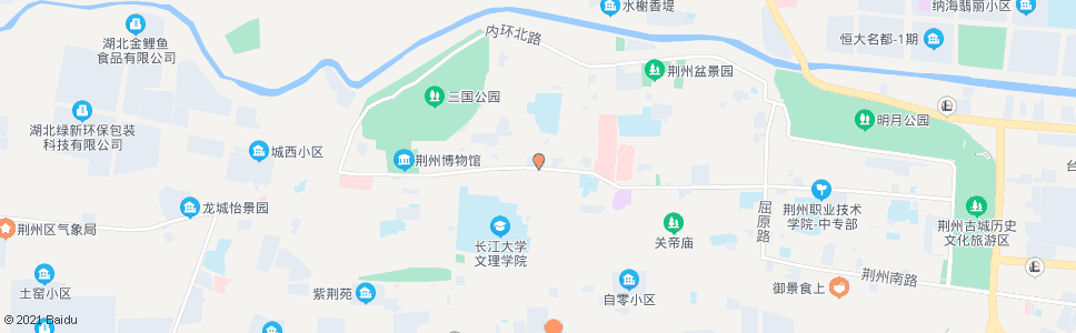 荆州洪苑宾馆_公交站地图_荆州公交_妙搜公交查询2025