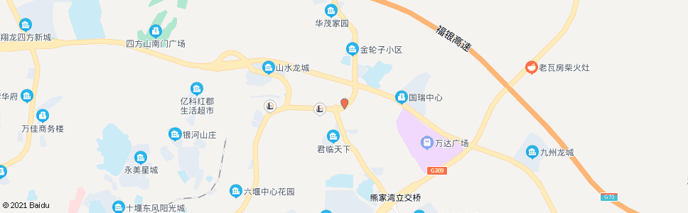 十堰夏家店_公交站地图_十堰公交_妙搜公交查询2024