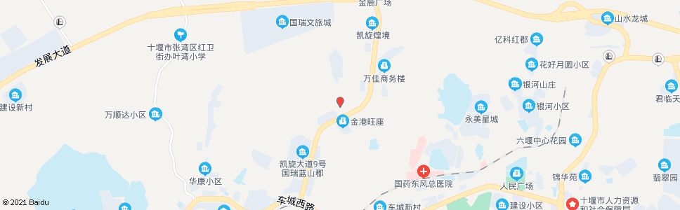 十堰岩洞沟口_公交站地图_十堰公交_妙搜公交查询2025