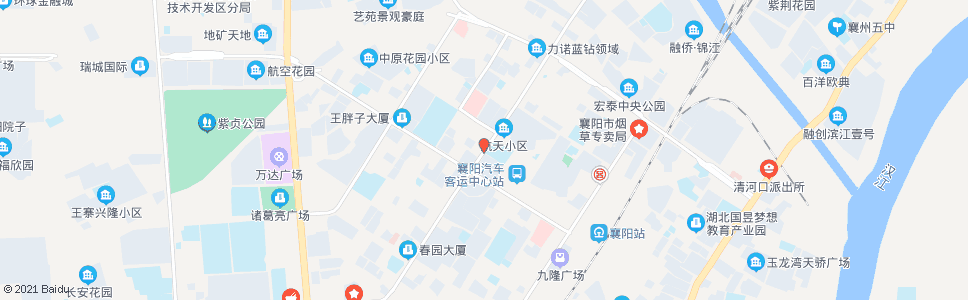 襄阳春园路中原路口_公交站地图_襄阳公交_妙搜公交查询2025