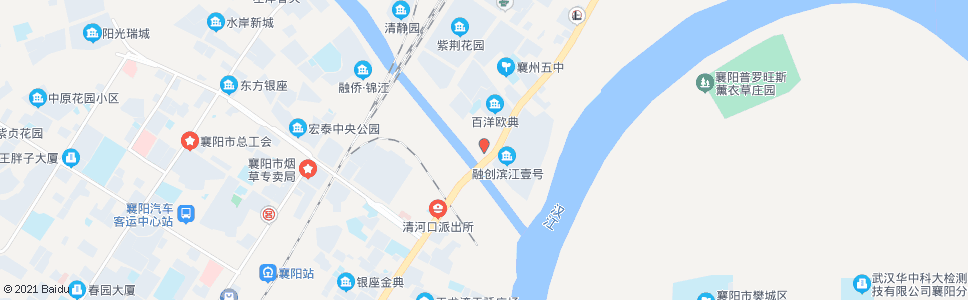 襄阳清河东路_公交站地图_襄阳公交_妙搜公交查询2024