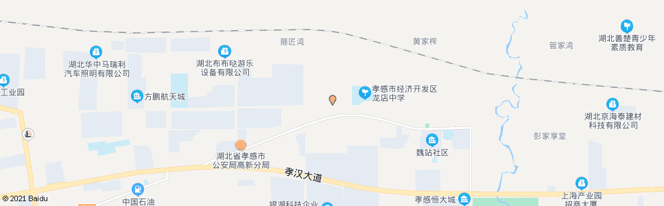 孝感龙店村_公交站地图_孝感公交_妙搜公交查询2024