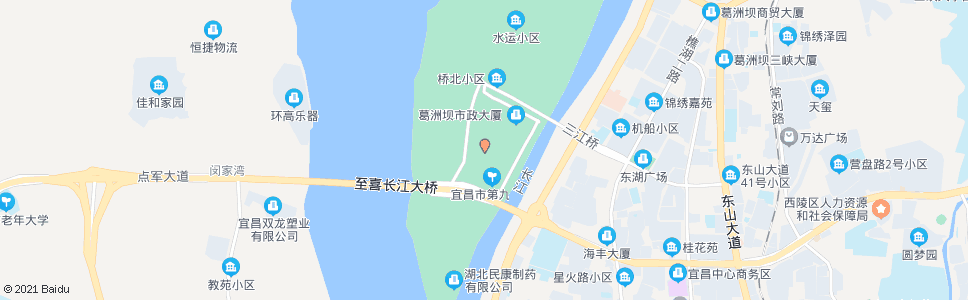 宜昌长航新村_公交站地图_宜昌公交_妙搜公交查询2025