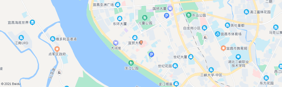 宜昌市医院_公交站地图_宜昌公交_妙搜公交查询2024