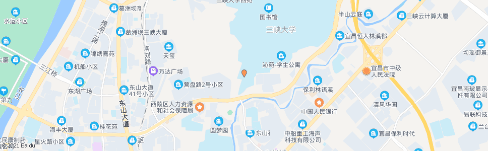 宜昌三峡大学南宛学生公寓_公交站地图_宜昌公交_妙搜公交查询2024