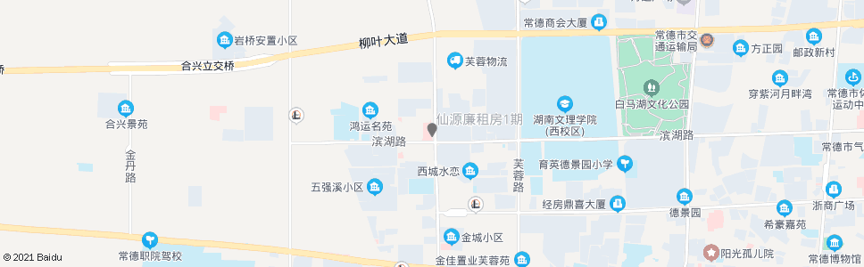 常德市康复医院_公交站地图_常德公交_妙搜公交查询2024