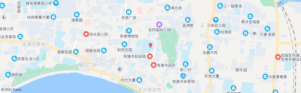 常德市一中_公交站地图_常德公交_妙搜公交查询2024