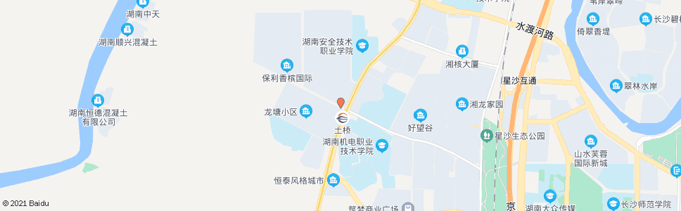 长沙龙塘路口_公交站地图_长沙公交_妙搜公交查询2025