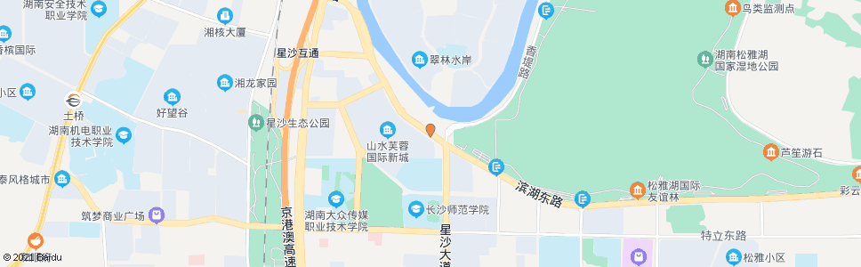 长沙自来水_公交站地图_长沙公交_妙搜公交查询2024