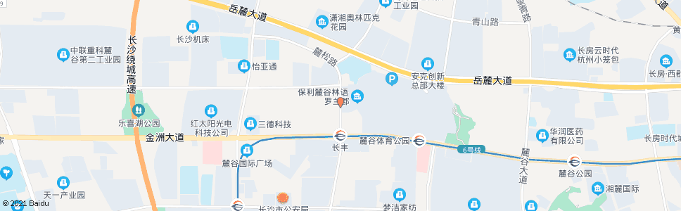 长沙麓松路桐梓坡路口_公交站地图_长沙公交_妙搜公交查询2025