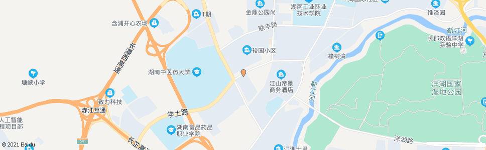 长沙学士路(洋湖时代)_公交站地图_长沙公交_妙搜公交查询2025