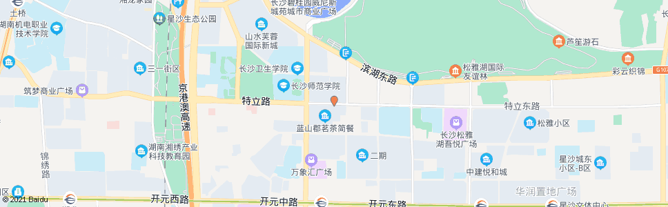 长沙茶叶市场_公交站地图_长沙公交_妙搜公交查询2025