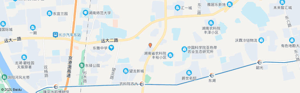 长沙大汉建材批发城_公交站地图_长沙公交_妙搜公交查询2025