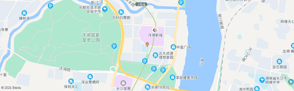 长沙滨柳路庙湾路口_公交站地图_长沙公交_妙搜公交查询2025