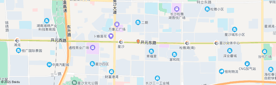 长沙幸福里_公交站地图_长沙公交_妙搜公交查询2025