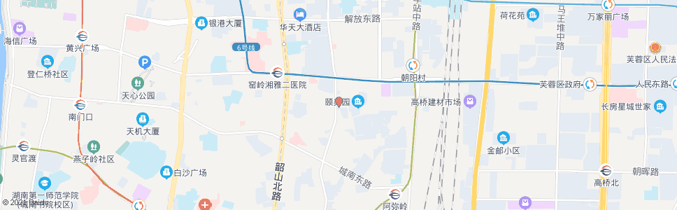 长沙省住建委(和平小区)_公交站地图_长沙公交_妙搜公交查询2025