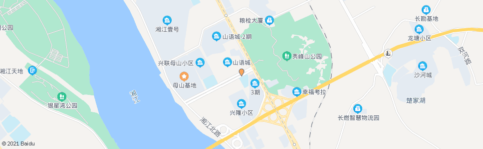 长沙新竹第二小学_公交站地图_长沙公交_妙搜公交查询2024