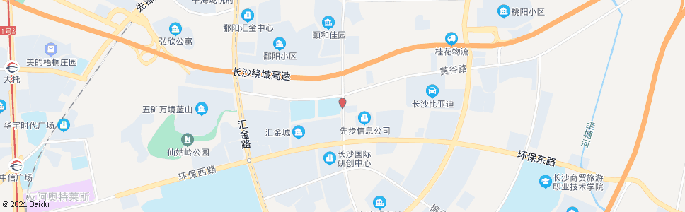 长沙金海路新兴路口_公交站地图_长沙公交_妙搜公交查询2025