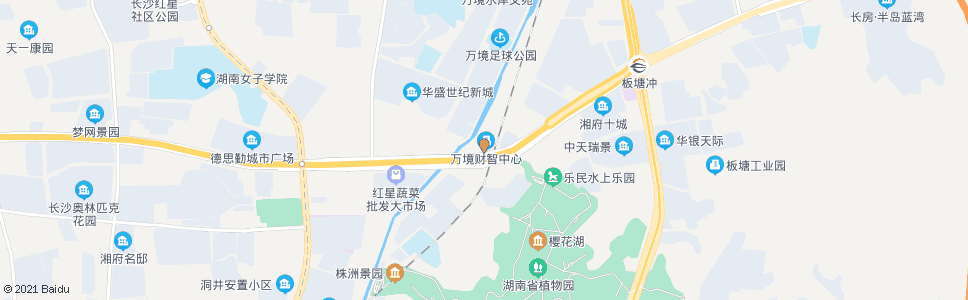 长沙湘府路司家塘路口_公交站地图_长沙公交_妙搜公交查询2024