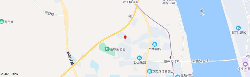 长沙岳华路北津城路口_公交站地图_长沙公交_妙搜公交查询2024