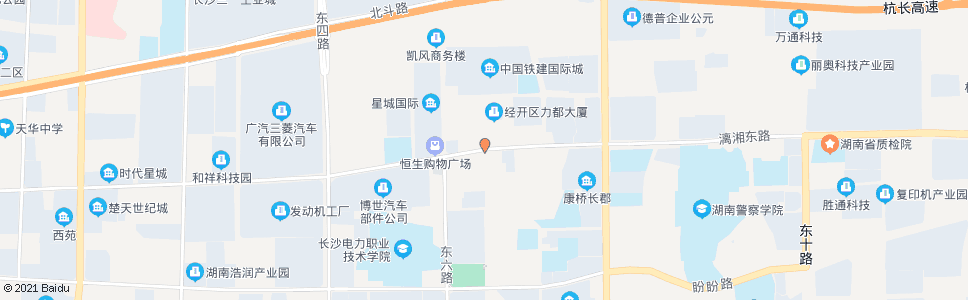 长沙东城名苑_公交站地图_长沙公交_妙搜公交查询2025