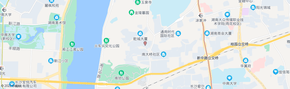 长沙省红十字妇幼医院(广厦新村)_公交站地图_长沙公交_妙搜公交查询2025