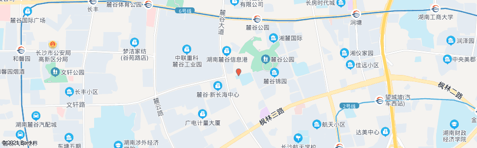 长沙麓谷小学_公交站地图_长沙公交_妙搜公交查询2025