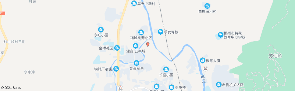 郴州潘家湾_公交站地图_郴州公交_妙搜公交查询2025